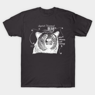 Spirit animal - bear white T-Shirt